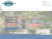 Tablet Screenshot of piskchiropractic.com
